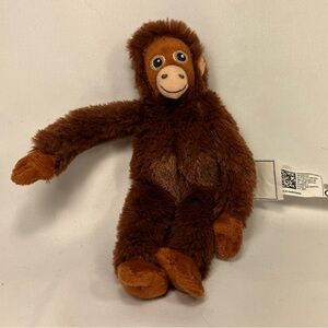 NWT Authentic IKEA DJUNGELSKOG Orangutan Plush Monkey 8” (Punch’s Toy)